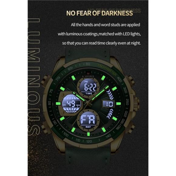 Men's Military Digital Watches Analog Quartz Waterproof Watch Sport - Picture 6 of 7